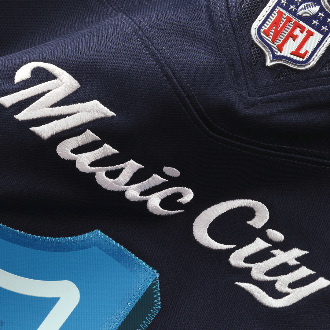 Cameron Ward Tennessee Titans Nike Navy 2026 Rivalries Collection Stitched Limited Jersey