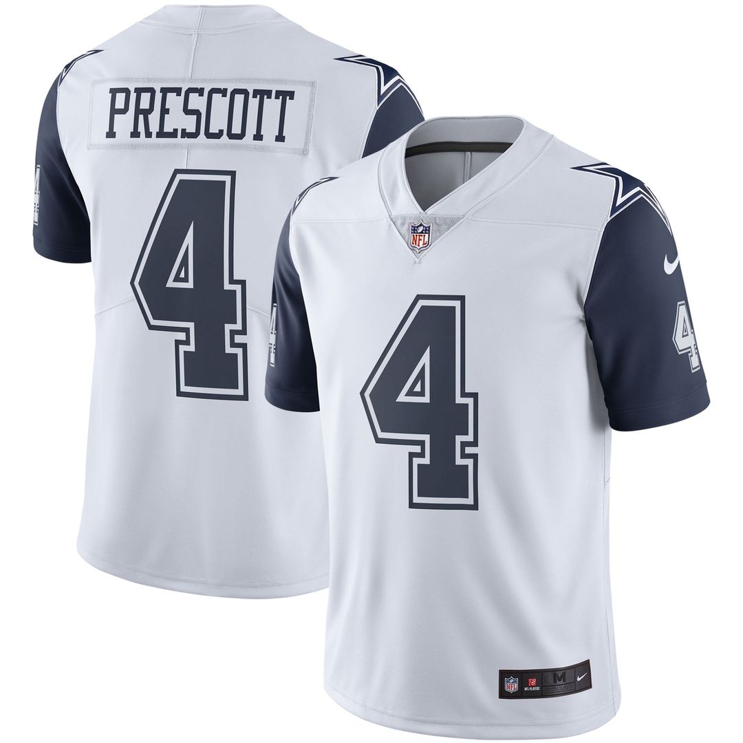 Dak Prescott Dallas Cowboys Nike Navy Vapor Limited Player Jersey