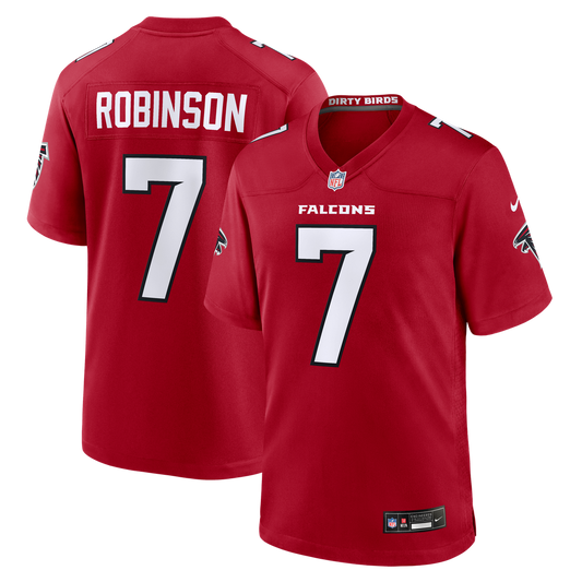 Bijan Robinson Atlanta Falcons Nike Red Game Jersey