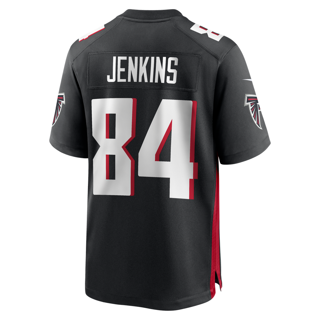 Alfred Jenkins Atlanta Falcons Nike Black Game Retired Player Jersey