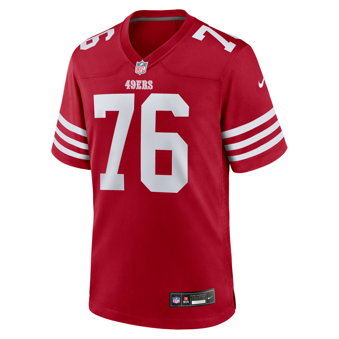 Vederian Lowe San Francisco 49ers Nike Scarlet Team Game Jersey