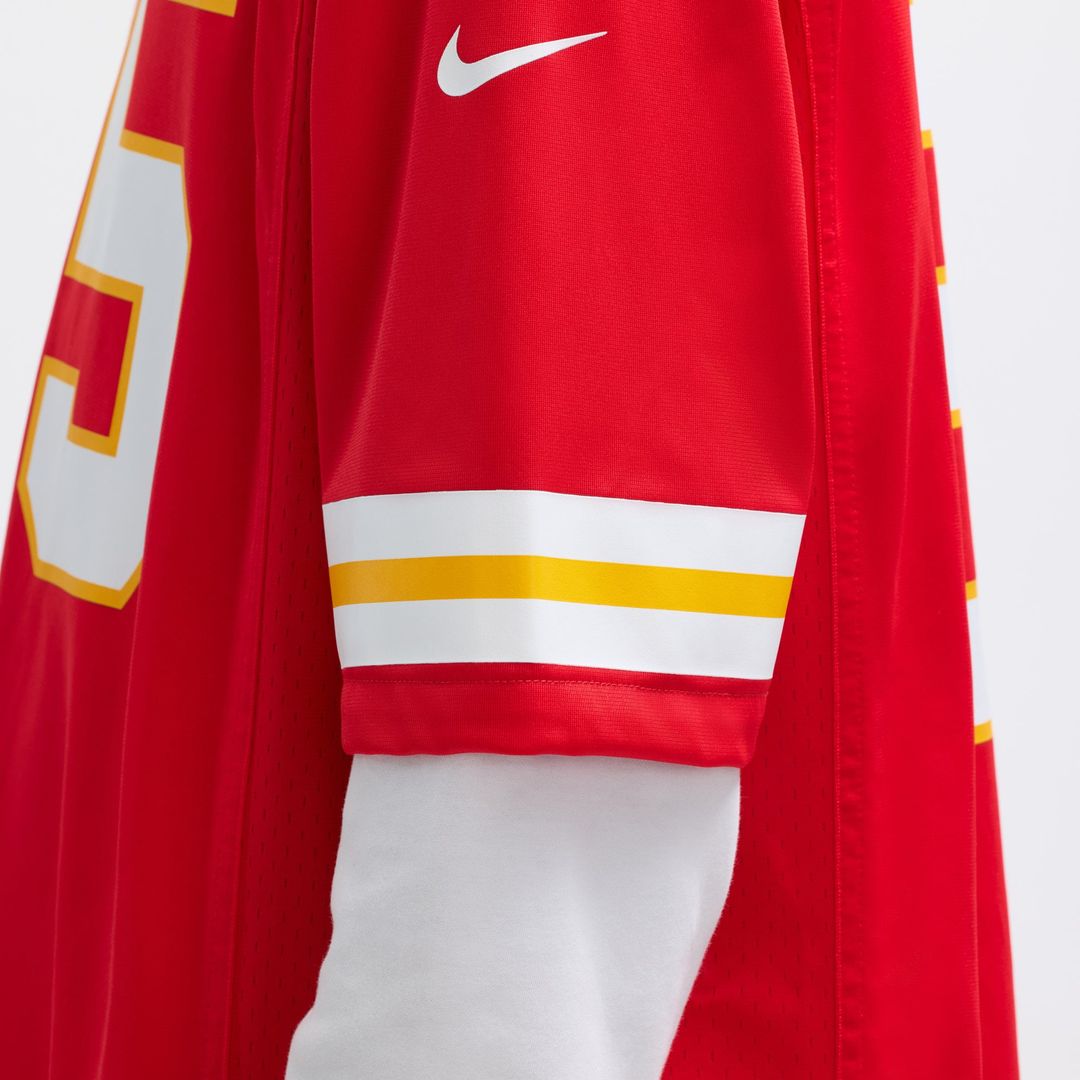 Chris Jones Kansas City Chiefs Nike Red Game Jersey