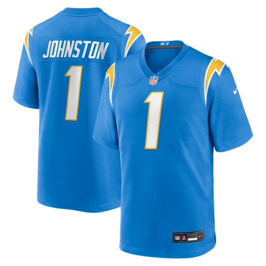 Quentin Johnston Los Angeles Chargers Nike Powder Blue Game Player Jersey