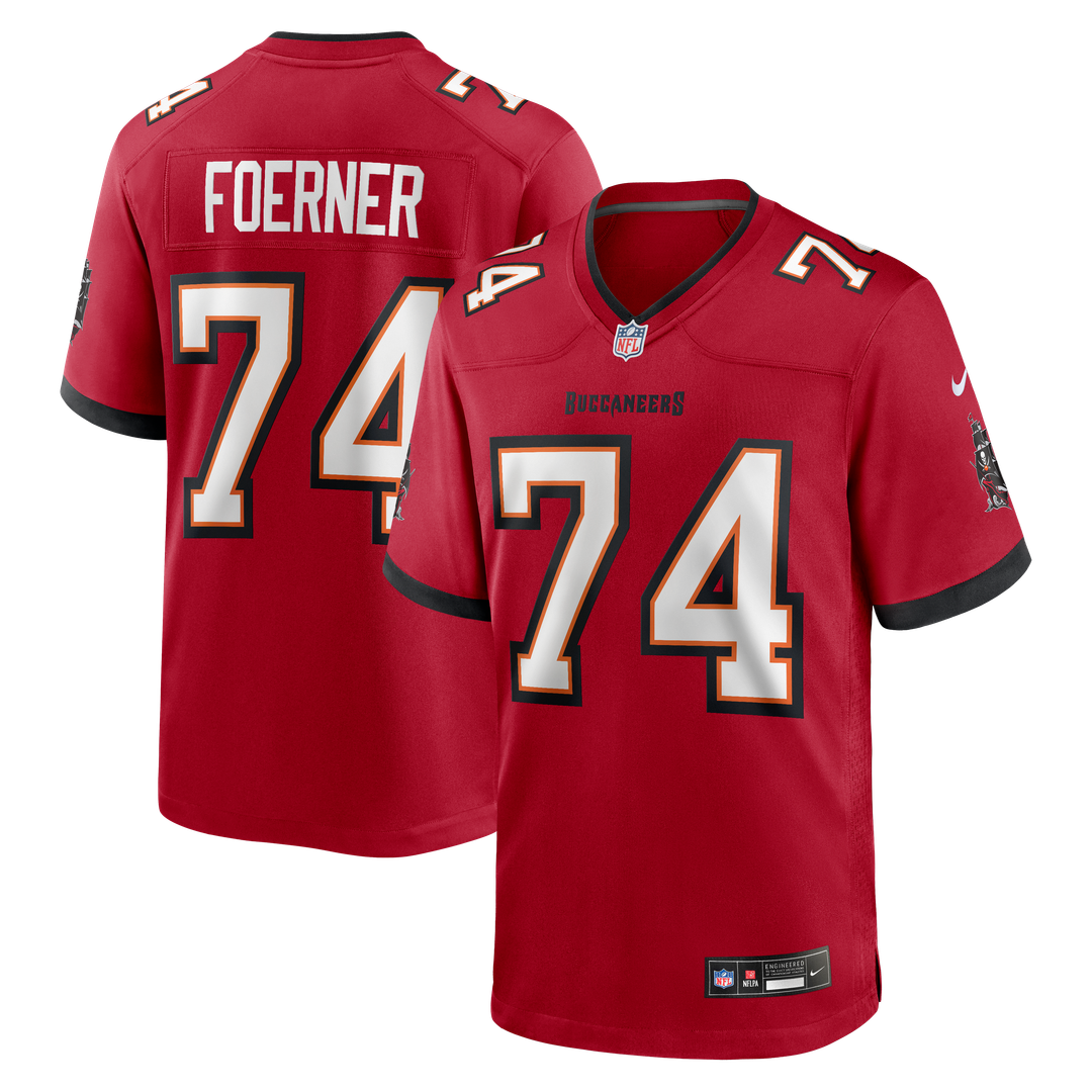 Marshall Foerner Tampa Bay Buccaneers Nike Red Team Game Jersey