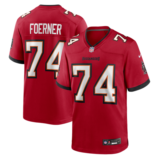 Marshall Foerner Tampa Bay Buccaneers Nike Red Team Game Jersey