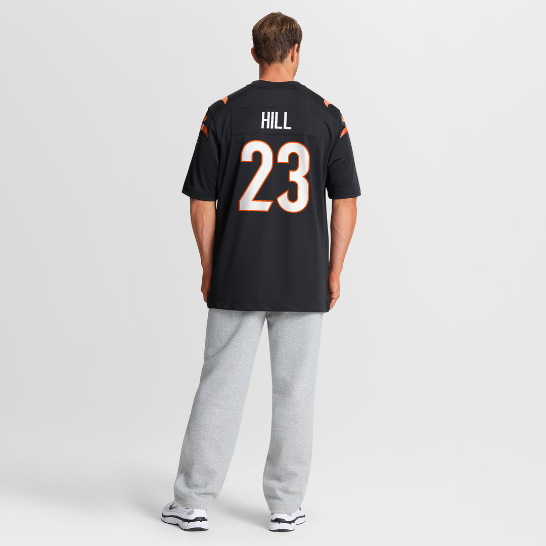 Daxton Hill Cincinnati Bengals Nike Black Player Game Jersey