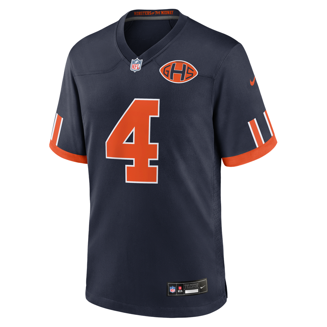 D'Andre Swift Chicago Bears Nike Navy 2026 Rivalries Collection Game Jersey