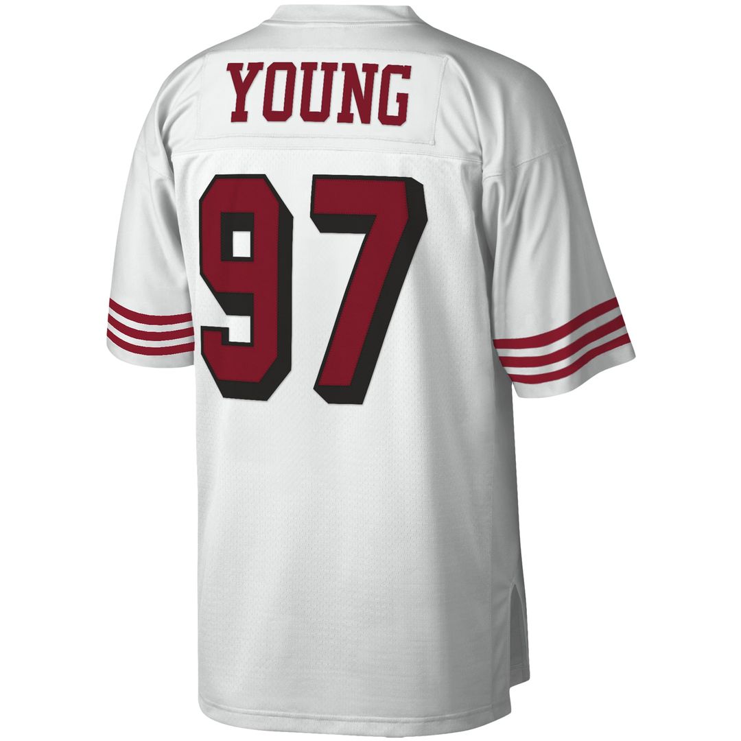 Bryant Young San Francisco 49ers Mitchell & Ness White Legacy Replica Jersey