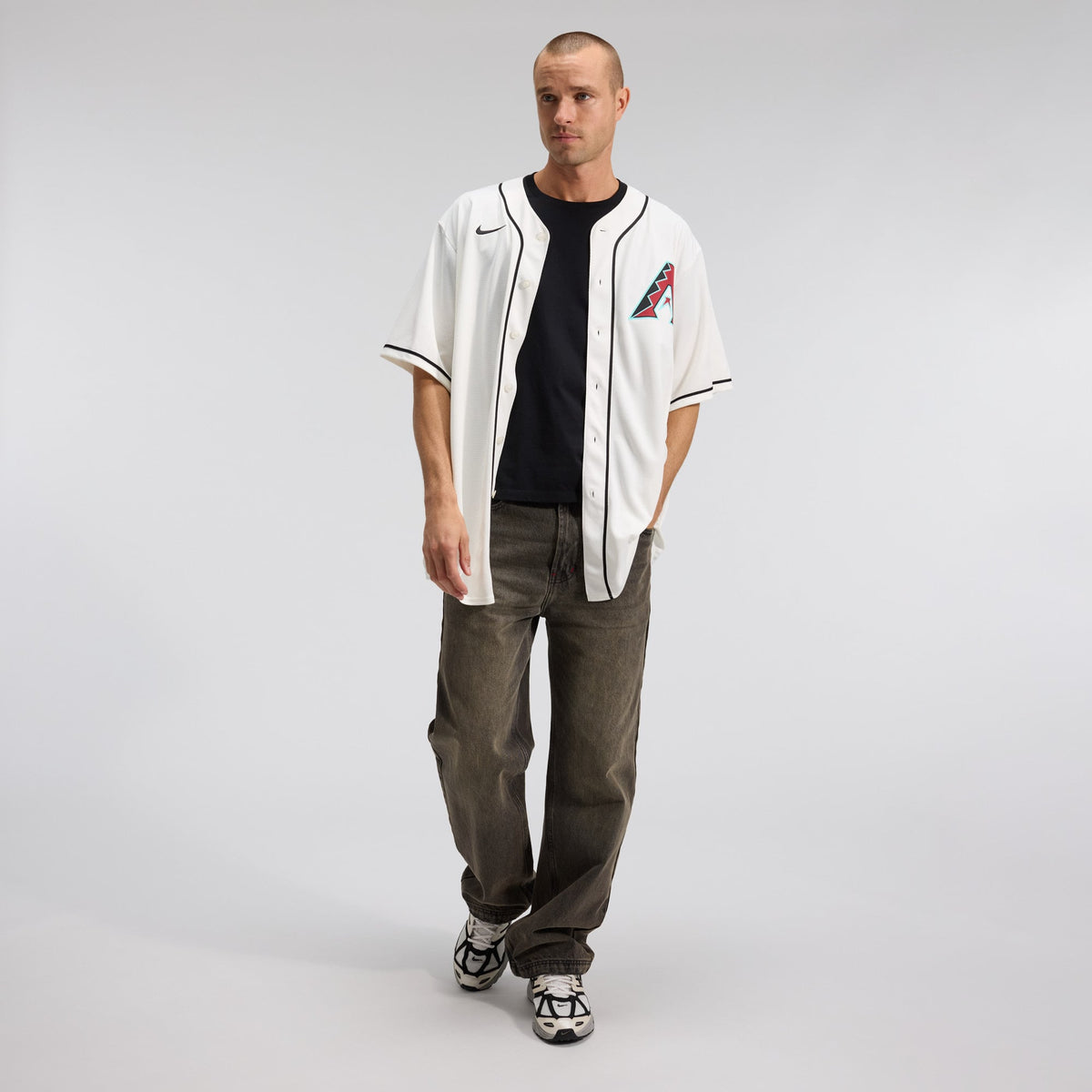 Arizona Diamondbacks Corbin Carroll Nike Cream Home Replica Jersey