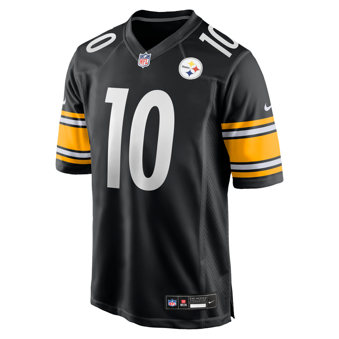 Roman Wilson Pittsburgh Steelers Nike Black Game Player Jersey