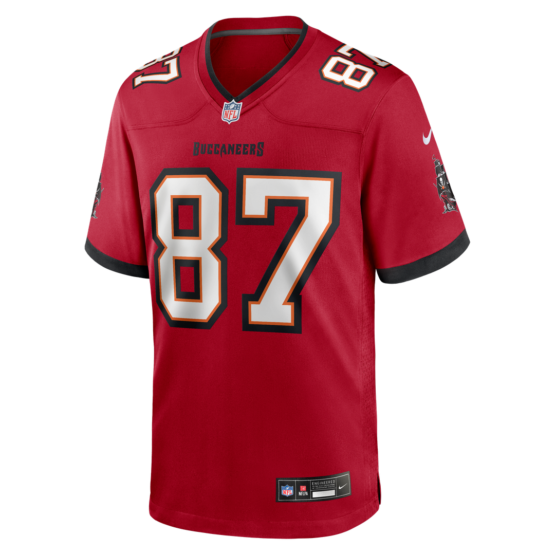Payne Durham Tampa Bay Buccaneers Nike Red Game Jersey