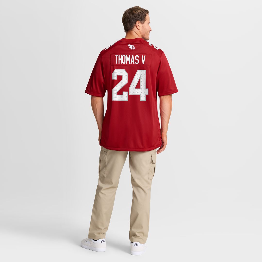 Starling Thomas V Arizona Cardinals Nike Cardinal Team Game Jersey