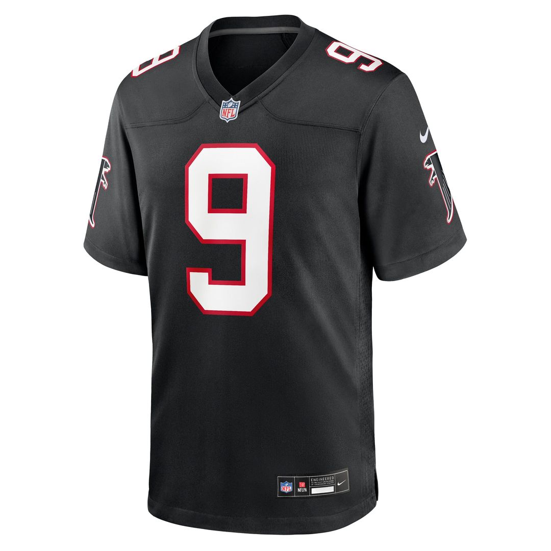 Michael Penix Jr. Atlanta Falcons Nike Black Alternate Game Jersey