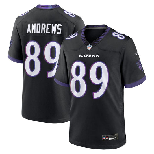 Mark Andrews Baltimore Ravens Nike Black Alternate Game Jersey