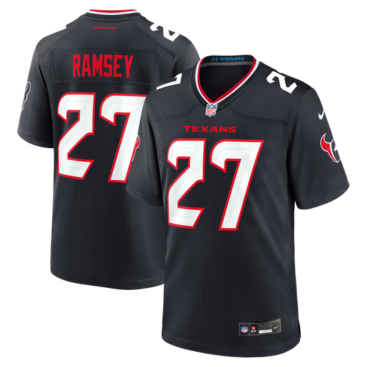 Kamari Ramsey Houston Texans Nike Navy Team Game Jersey