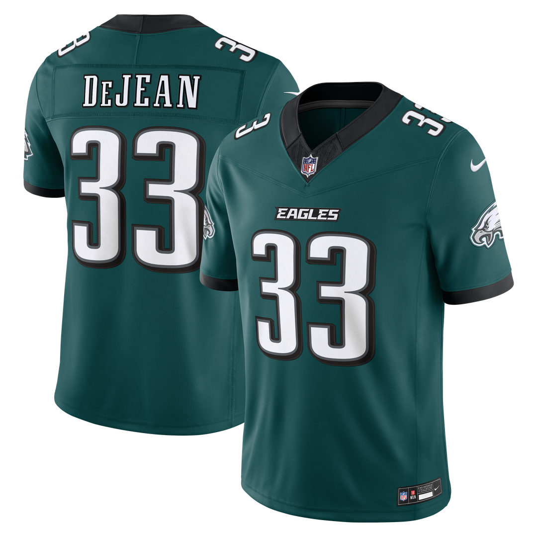 Cooper DeJean Philadelphia Eagles Nike White Vapor F.U.S.E. Stitched Limited Jersey