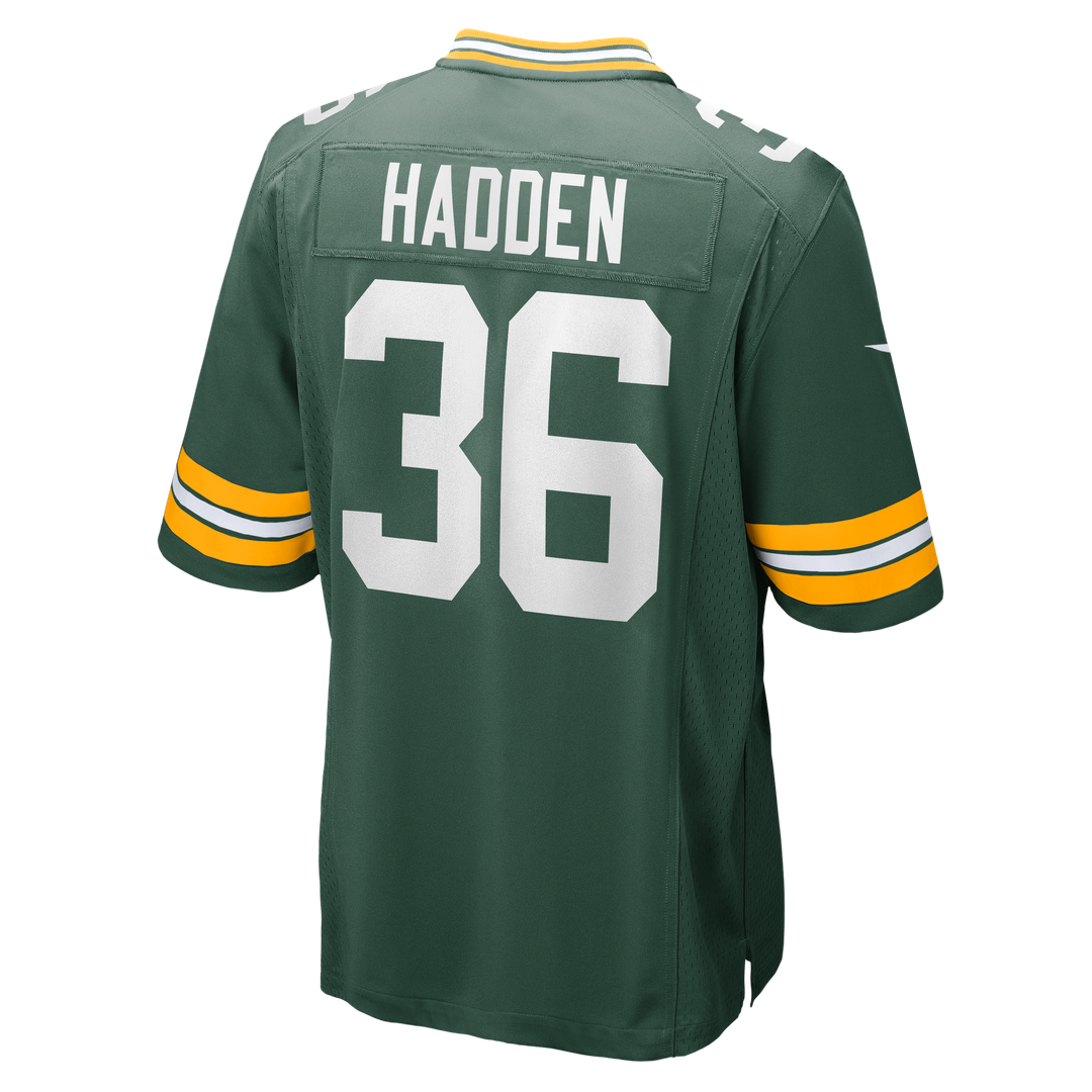 Kamal Hadden Green Bay Packers Nike Green Team Game Jersey