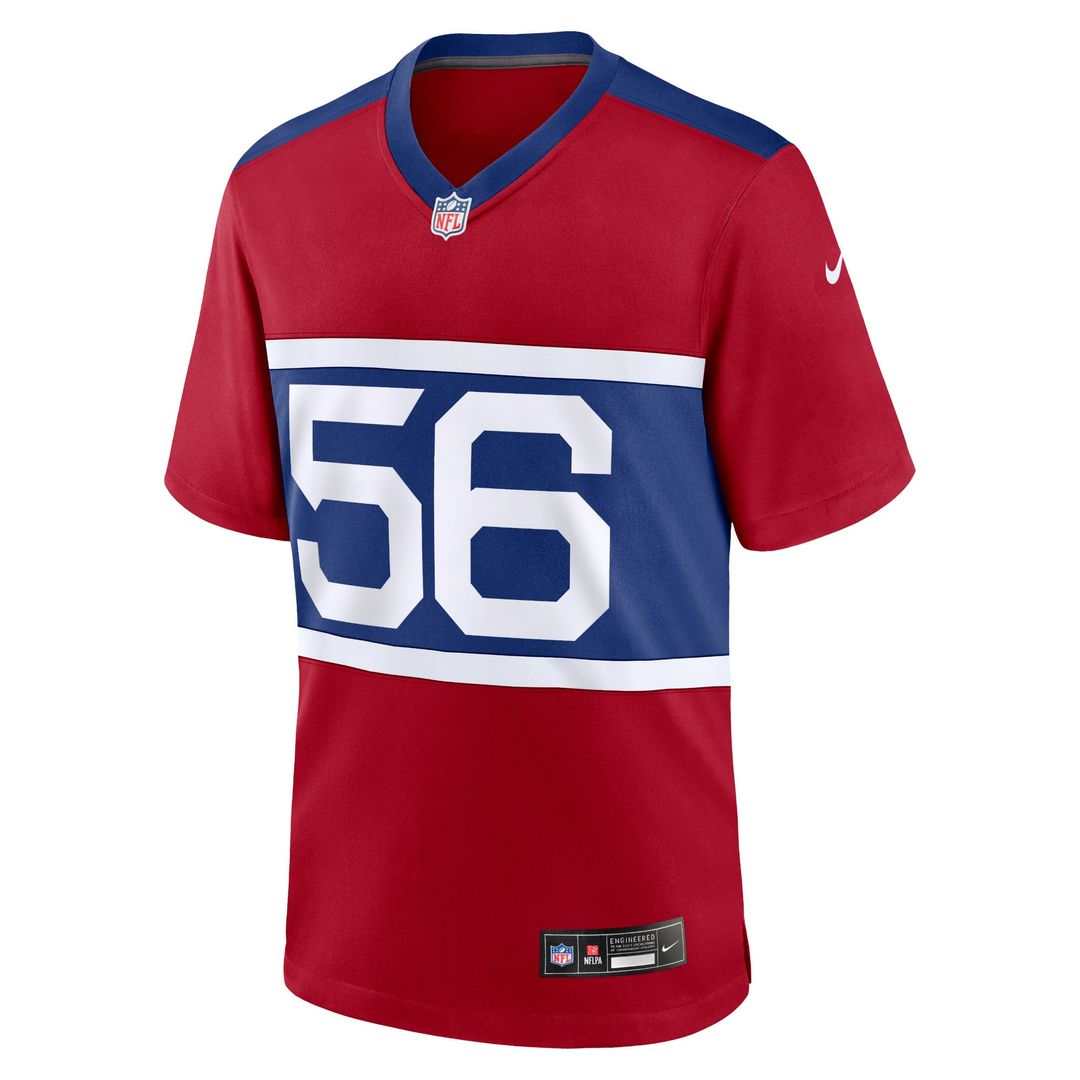 Lawrence Taylor New York Giants Nike Century Red Alternate Retired Player Game Jersey