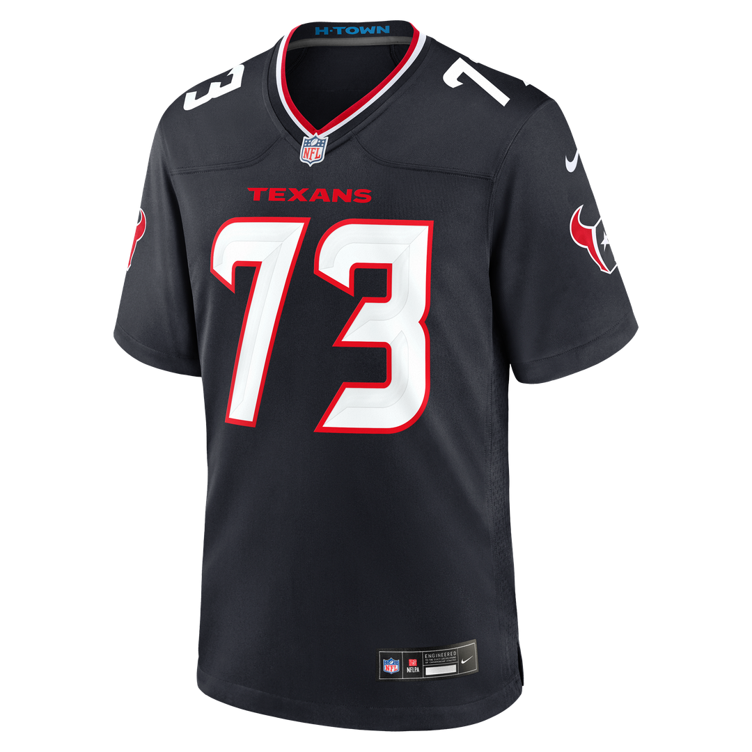 Derrick Graham Houston Texans Nike Navy Team Game Jersey