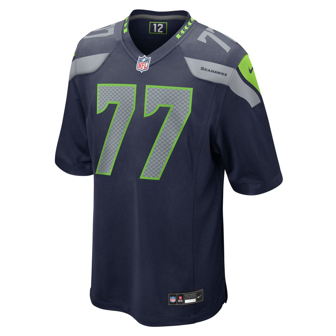 Bryce Cabeldue Seattle Seahawks Nike College Navy Team Game Jersey