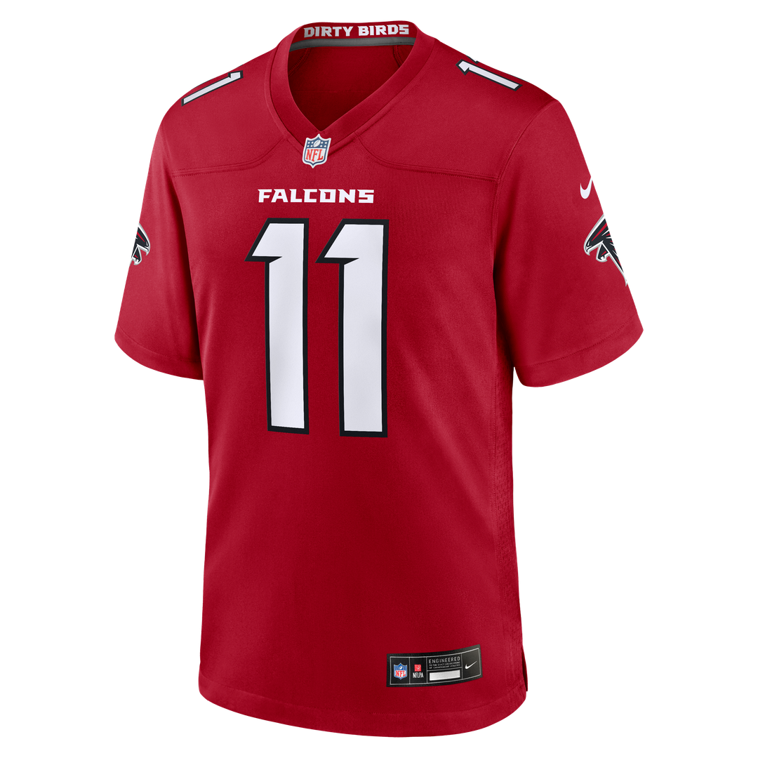 Jalon Walker Atlanta Falcons Nike Red Game Jersey