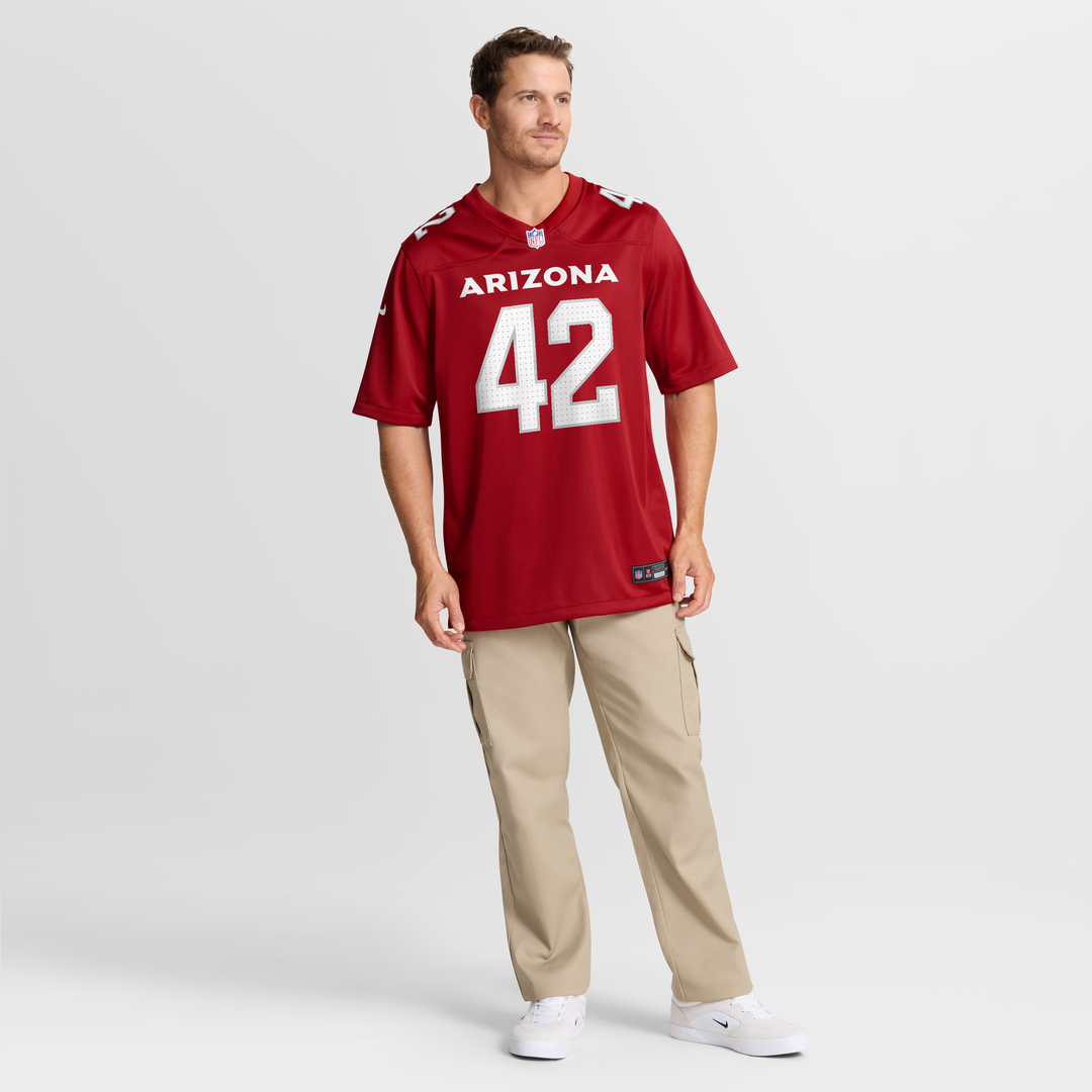 Dadrion Taylor-Demerson Arizona Cardinals Nike Cardinal Team Game Jersey