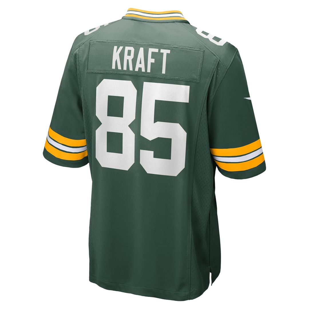 Tucker Kraft Green Bay Packers Nike Navy Alternate Game Jersey