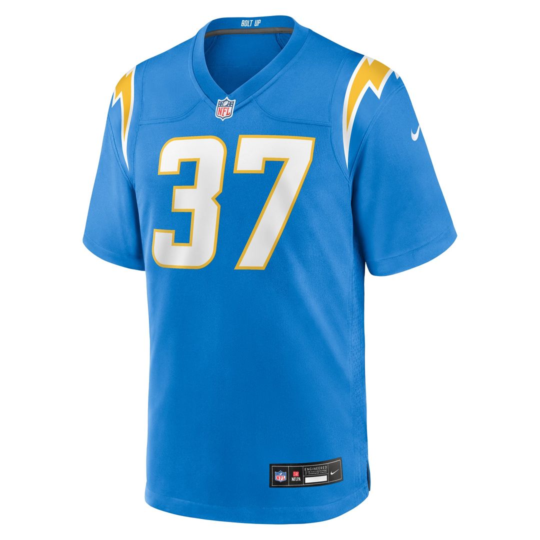 Isas Waxter Los Angeles Chargers Nike Powder Blue Team Game Jersey