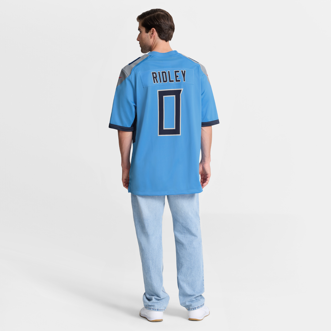 Calvin Ridley Tennessee Titans Nike Light Blue Team Game Jersey