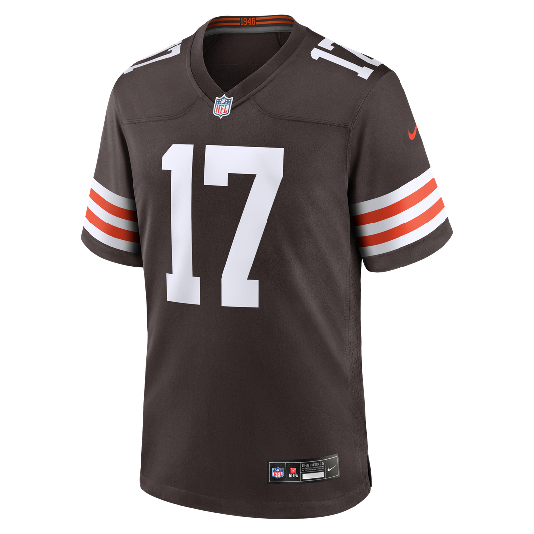 Jerome Baker Cleveland Browns Nike Brown Team Game Jersey