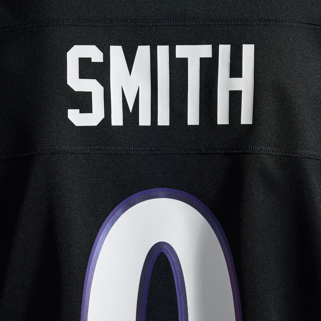 Roquan Smith Baltimore Ravens Nike Black Alternate Game Jersey