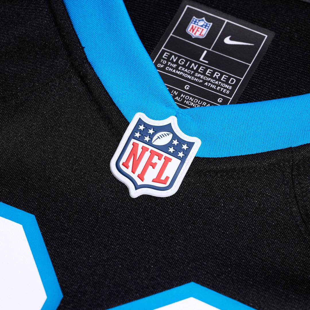 Thomas Davis Sr. Carolina Panthers Nike Black Team Retired Game Jersey