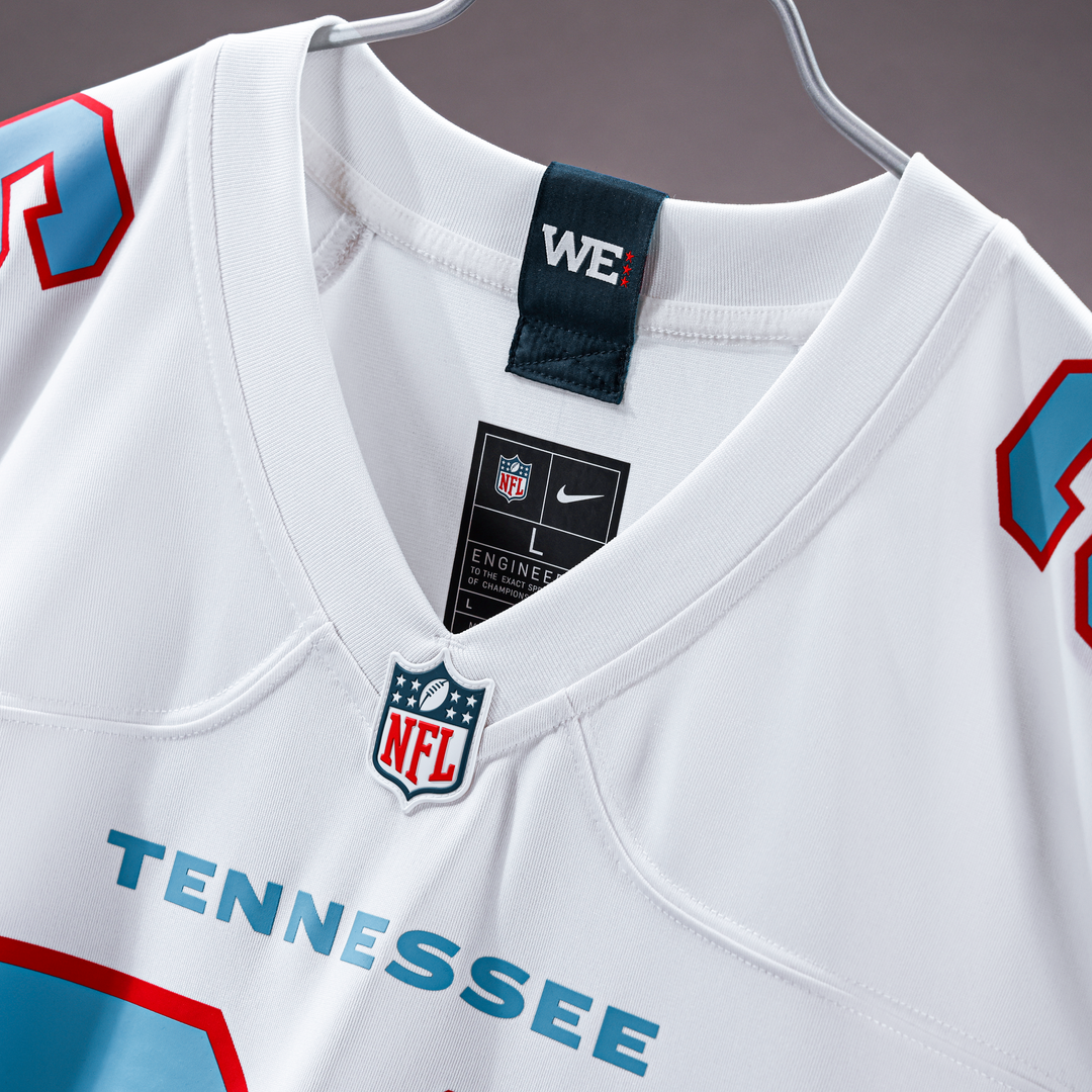 Chimere Dike Tennessee Titans Nike White Game Jersey