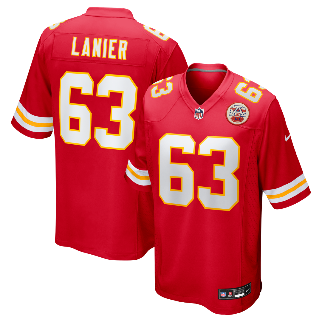 Willie Lanier Kansas City Chiefs Nike Red Retired Player Jersey