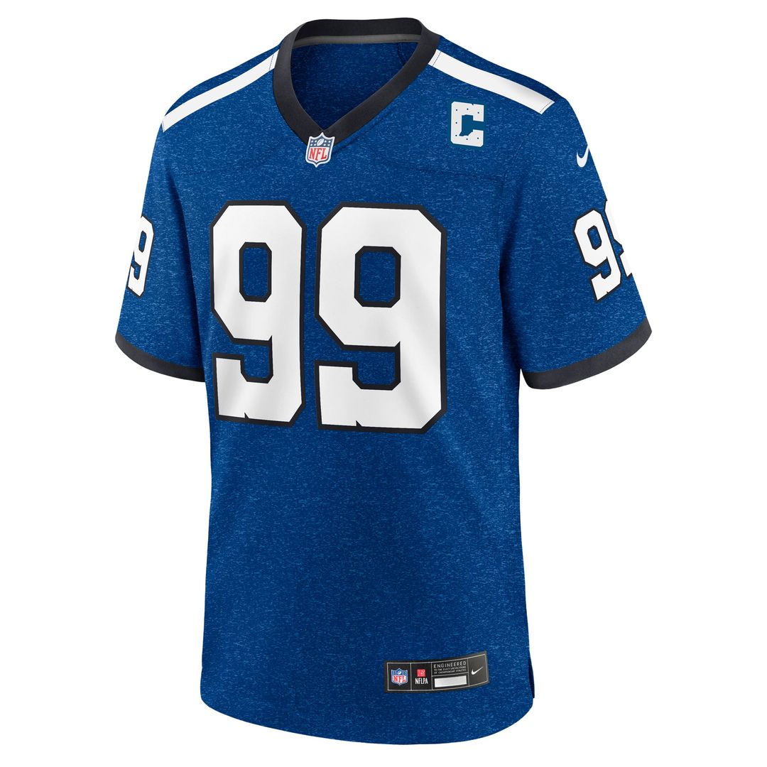DeForest Buckner Indianapolis Colts Nike Royal Game Jersey