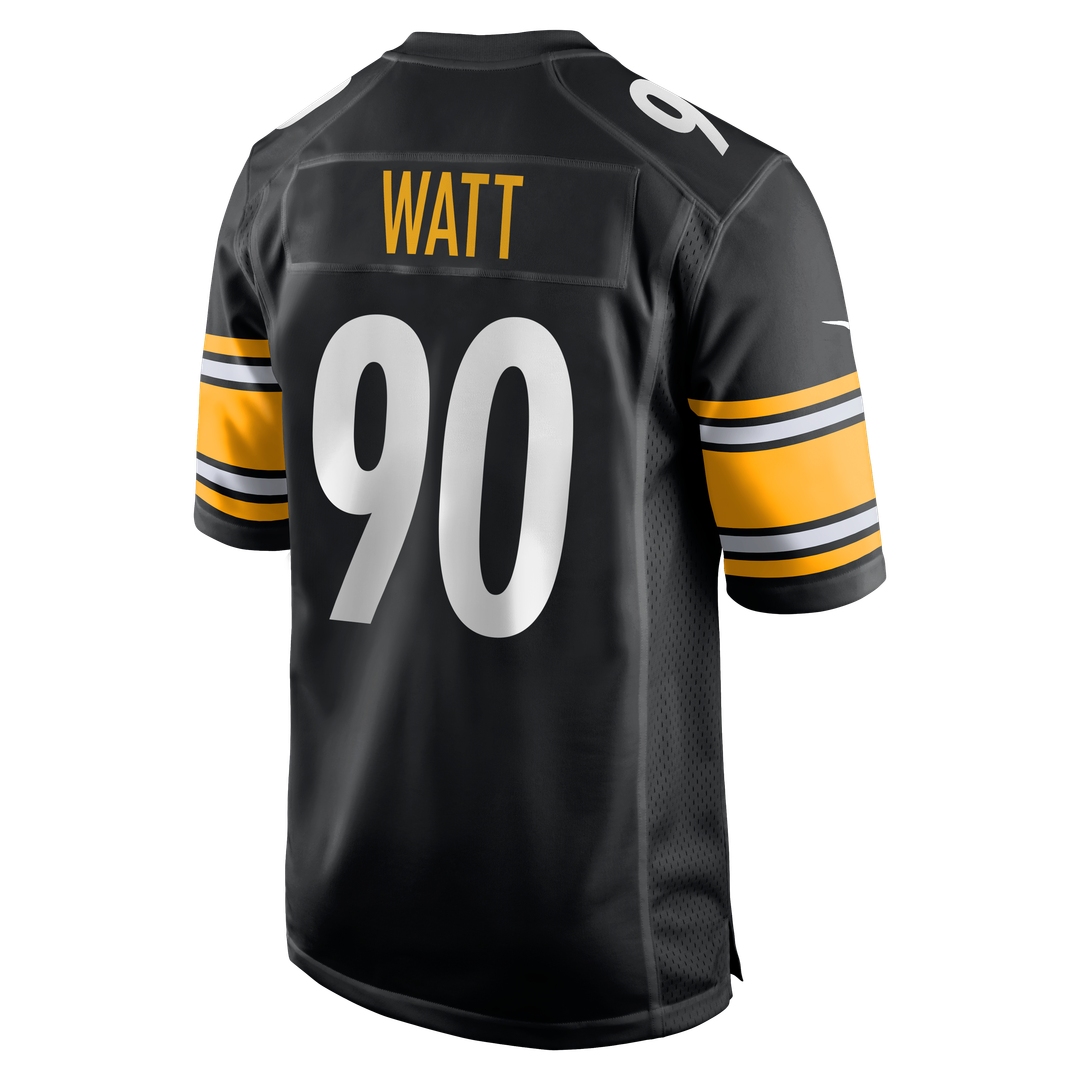 T.J. Watt Pittsburgh Steelers Nike Black Game Jersey