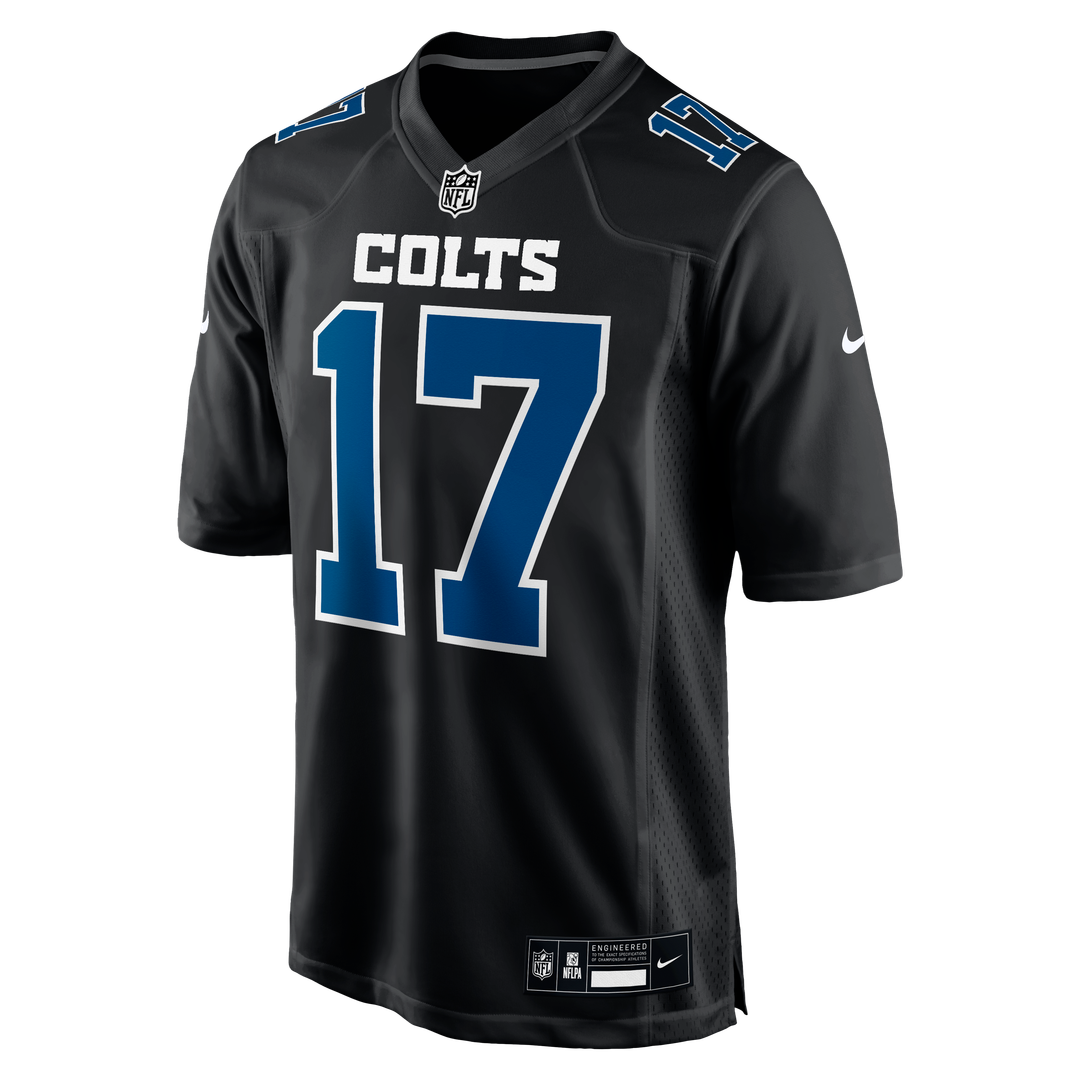 Daniel Jones Indianapolis Colts Nike Carbon Black Fashion Game Jersey