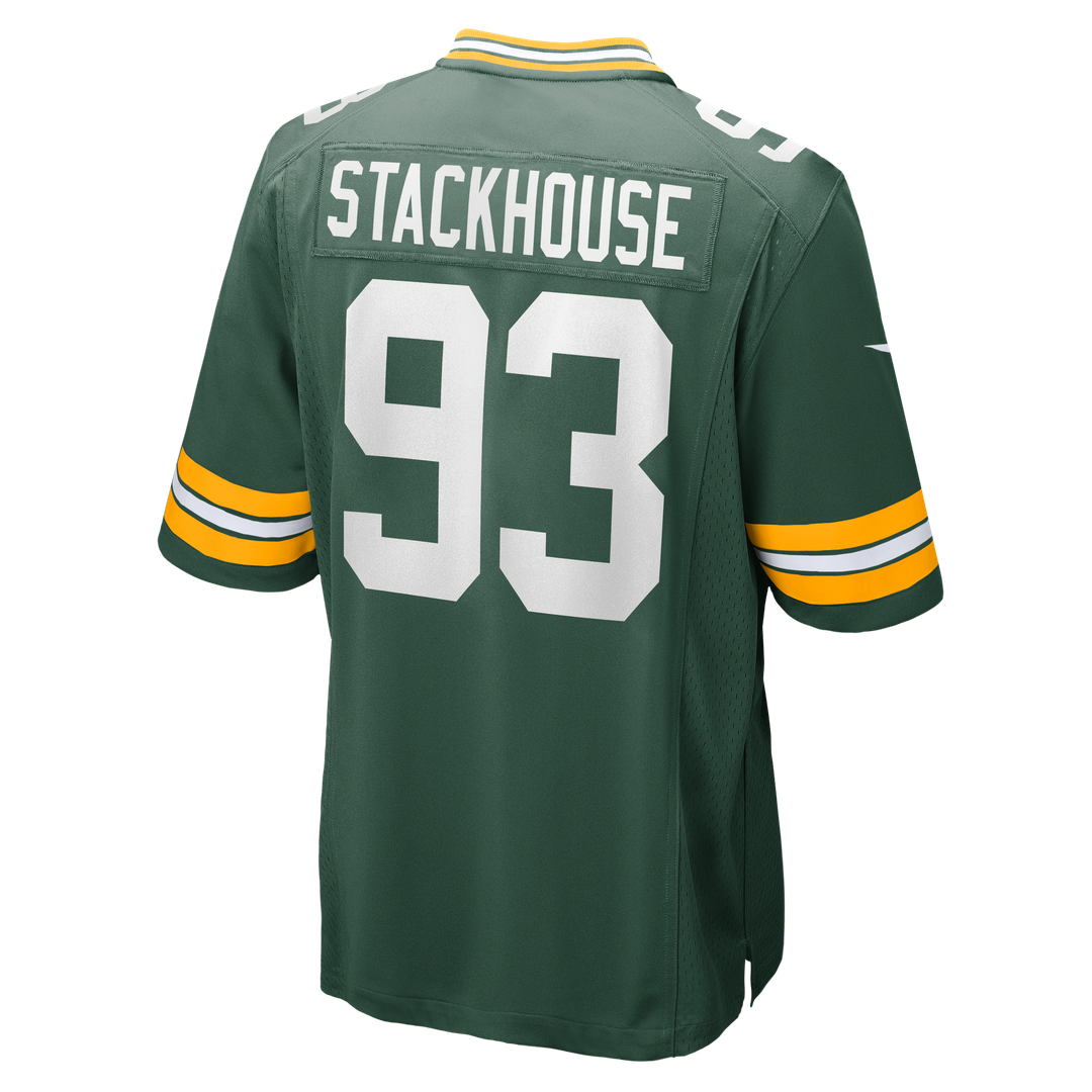 Nazir Stackhouse Green Bay Packers Nike Green Team Game Jersey