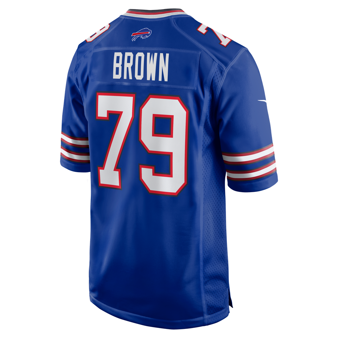 Ruben Brown Buffalo Bills Nike Royal Game Retired Player Jersey