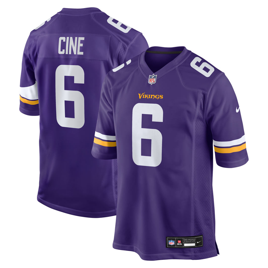 Lewis Cine Minnesota Vikings Nike Purple Game Player Jersey
