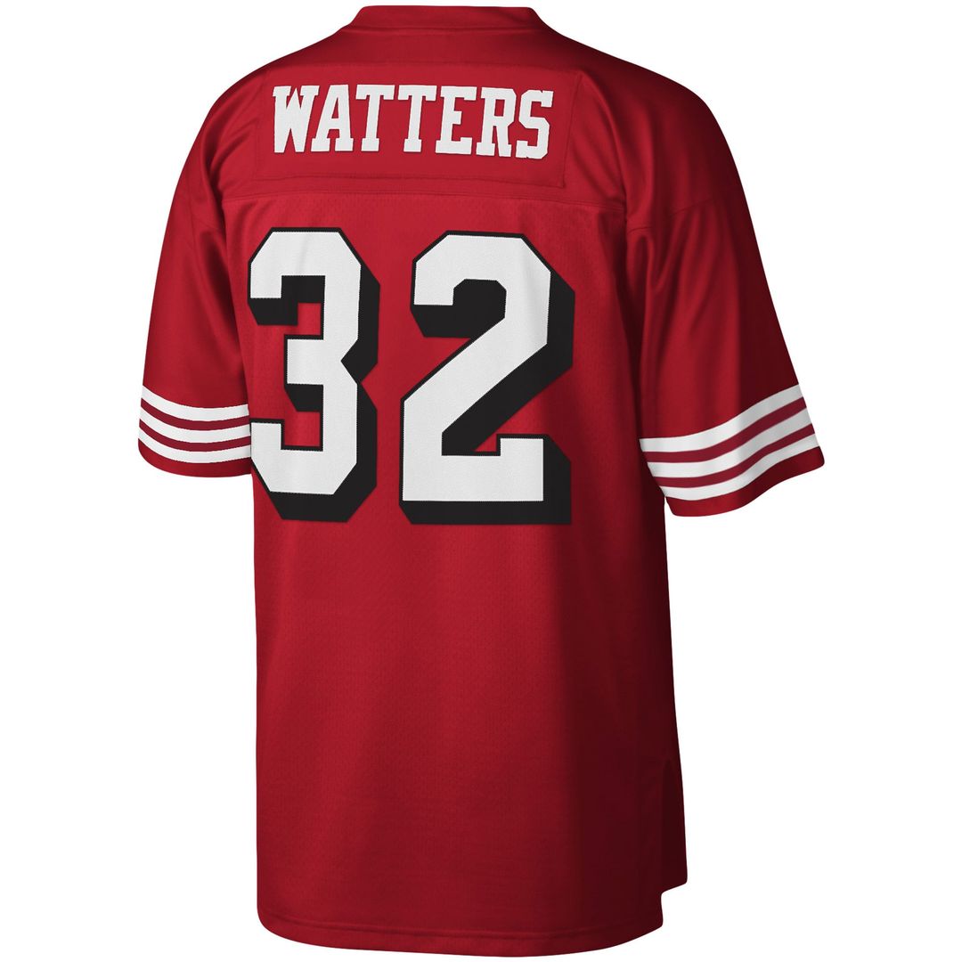 Ricky Watters San Francisco 49ers Mitchell & Ness Scarlet Legacy Replica Jersey