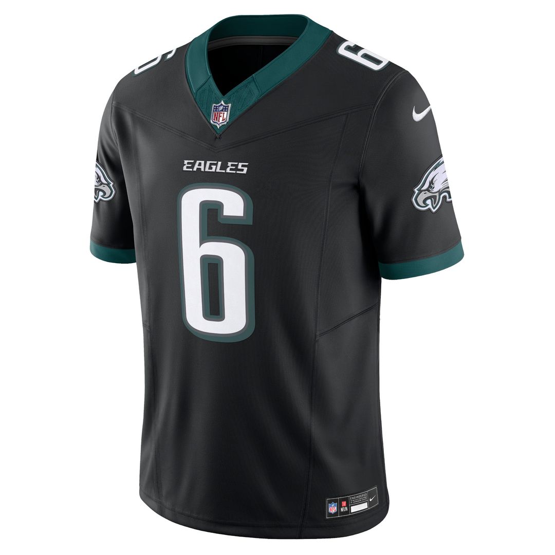 DeVonta Smith Philadelphia Eagles Nike Black Alternate Vapor F.U.S.E. Limited Jersey