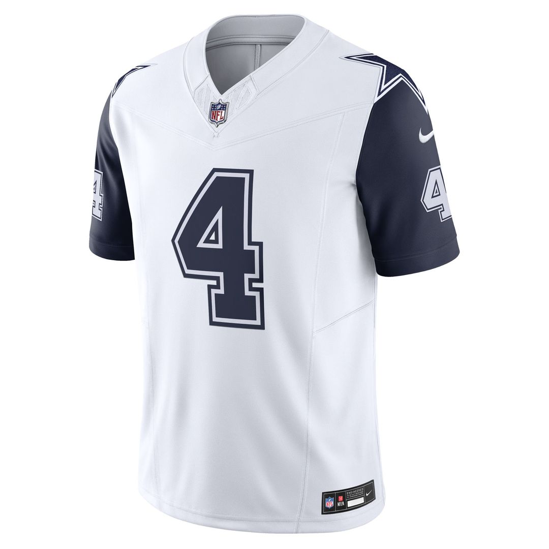 Dak Prescott Dallas Cowboys Nike Navy Vapor F.U.S.E. Limited Jersey