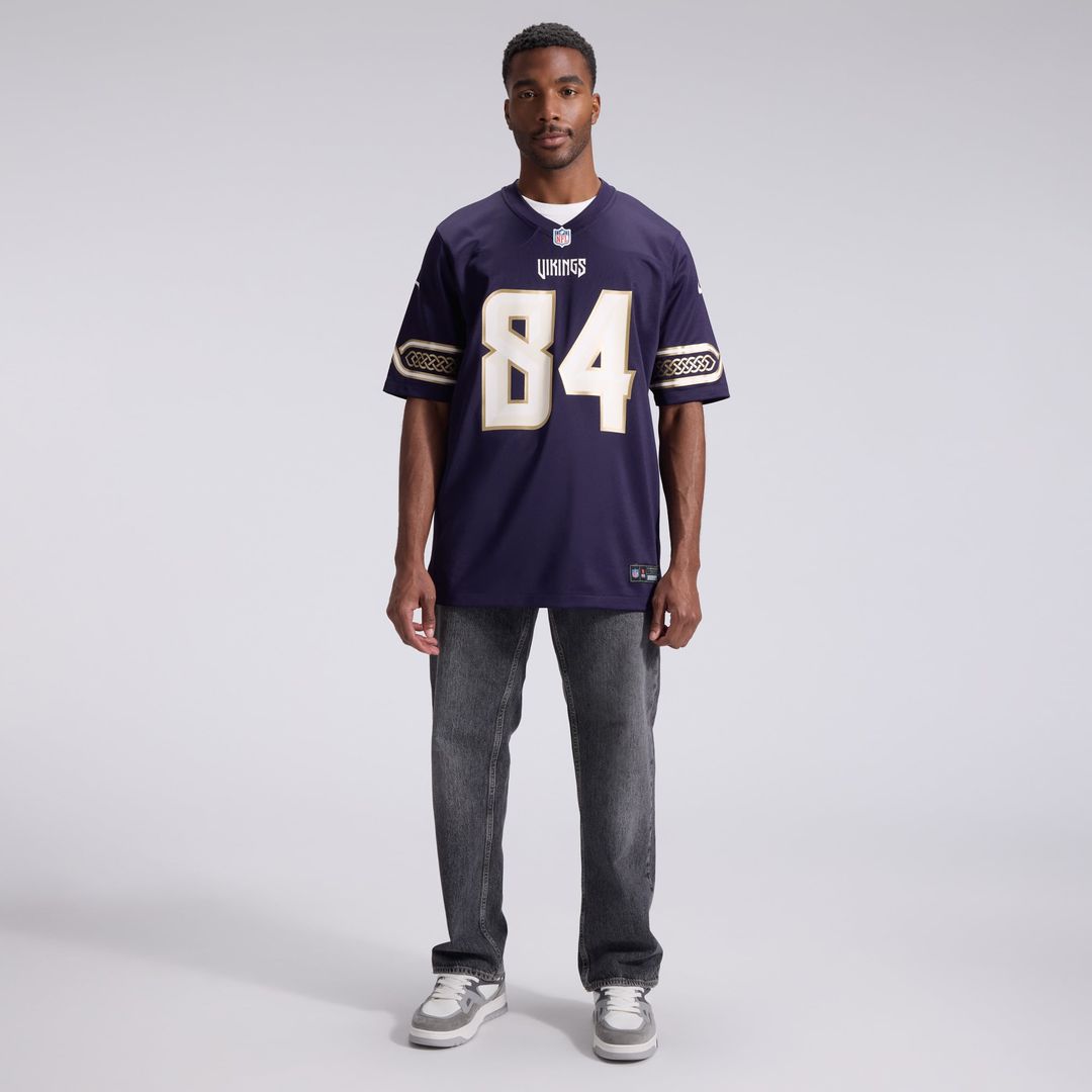 Randy Moss Minnesota Vikings Nike Purple 2026 Rivalries Collection Game Jersey