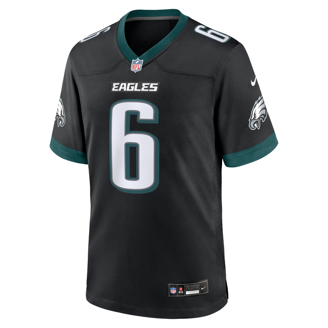 DeVonta Smith Philadelphia Eagles Nike Midnight Green Team Game Jersey