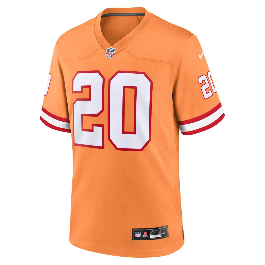 Ronde Barber Tampa Bay Buccaneers Nike Orange Retired Player Alternate Game Jersey