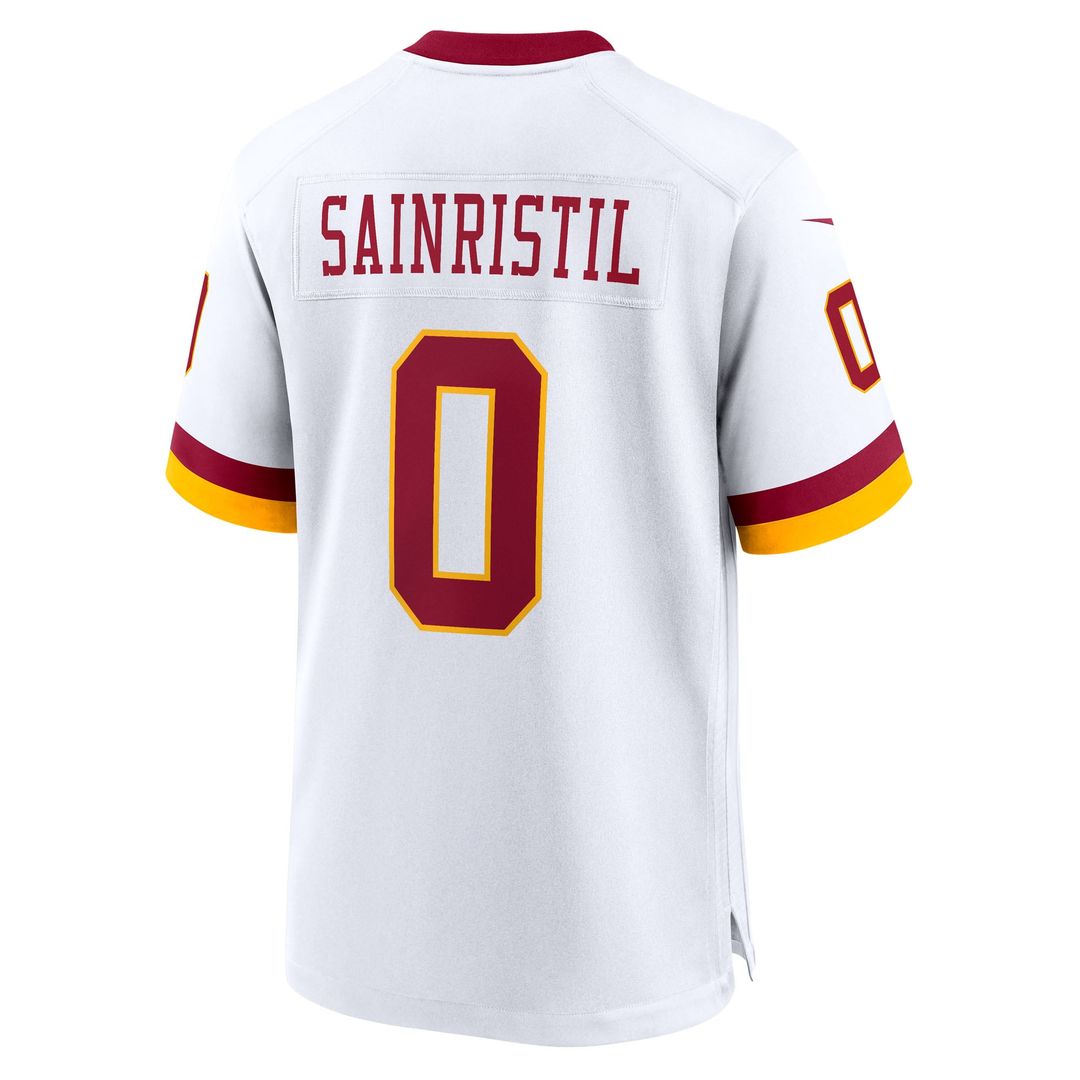 Mike Sainristil Washington Commanders Nike Burgundy Game Jersey