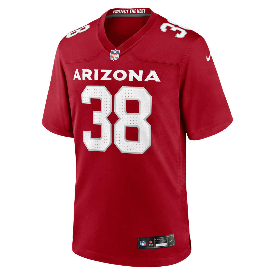 Chad Ryland Arizona Cardinals Nike Cardinal Team Game Jersey