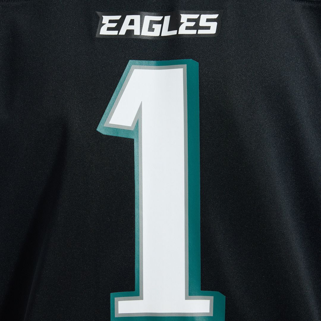 Jalen Hurts Philadelphia Eagles Nike Black Alternate Game Jersey