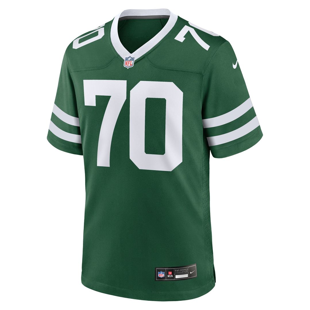 Armand Membou New York Jets Nike Green Team Game Jersey